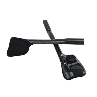 Abbildung von Alfa Pasca Rennrad Triathlon Lenkeraufsatz Fahrrad Lenker Schwarz TT Bar Endet 340mm 3K Glänzend Mtb