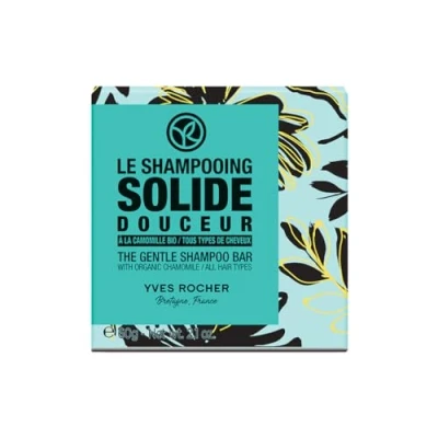 Abbildung von Yves Rocher GREEN HEROES Festes Shampoo Mild &amp; Sanft zartes für gesunde und geschmeidige Haare Haarseife mehr Glanz in den Haaren