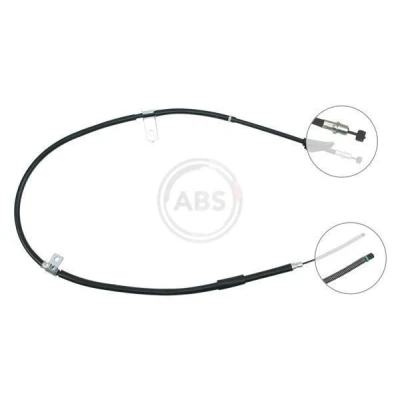 Abbildung von A.B.S. K14098 Handbremsseil 1520 für Links /Rechtslenker