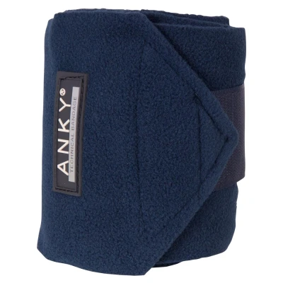 Abbildung von ANKY Bandagen Basic Fleece Set von 4 Navy 350cm