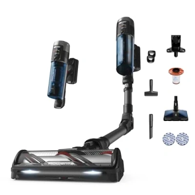 Abbildung von Rowenta X Force Flex 12.60 Neo RH9LC0WO, Akku Stabstaubsauger, Blau/Grau, 0.9 liters
