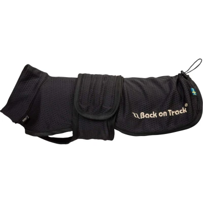 Abbildung von Back on Track Hundejacke Buddy Mesh Jet Black 44cm