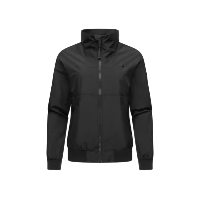 Abbildung von Ragwear ÜBERGANGS Goona Regenjacke / wasserabweisende Jacke, Damen, Größe: Small, Black