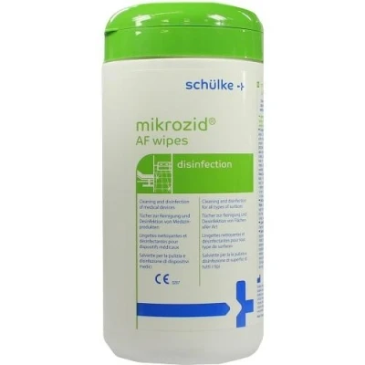 Abbildung von mikrozid AF wipes Spenderdose 150 Tücher