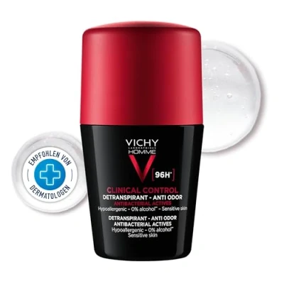 Abbildung von VICHY, HOMME Deo Clinical Control 96H Roll On, 50 ml.