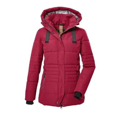 Abbildung von G.I.G.A. DX Damen Steppjacke mit abzippbarer Kapuze/Funktionsjacke in Daunenoptik GW 25 WMN QLTD JCKT, tiefrot, 42, 39930 000