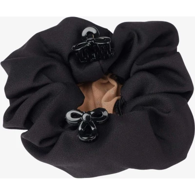 Abbildung von Haarnetz Scrunchie Schwarz/BlondVerkauft von Agradi