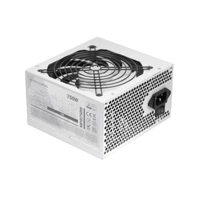 Abbildung von MARSGAMING MPIII750, PC ATX 750W Netzteil, 5 Jahre Garantie, Silent AI RPM Technologie, 85% Wirkungsgrad, Weiß