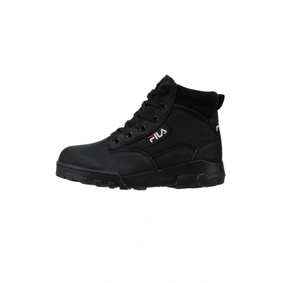 Abbildung von Fila Grunge II MID Schnürstiefelette, Damen, Größe: 37, Black Leder und textil