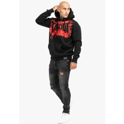 Abbildung von Tapout Pacomila Kapuzenpullover, Herren, Größe: Large, Black red