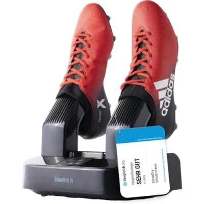 Abbildung von SHOEDRY Ozone Schuhtrockner &amp; Schuh Erfrischer Ozon Technologie Tötet Bakterien und Pilze ab Keine unangenehmen Gerüche Frische saubere Schuhe Energieeffizient.