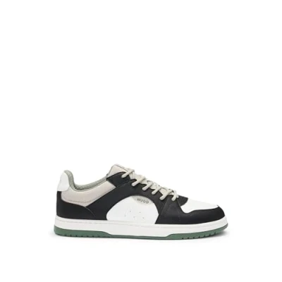 Abbildung von HUGO Hadrian Sneaker low, Herren, Größe: 42, White/green/black Schuhe
