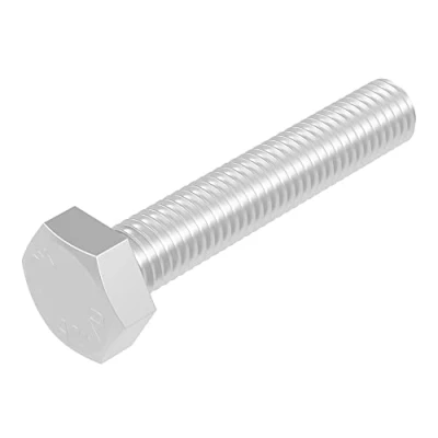 Abbildung von SECCARO Sechskantschraube M10 x 55 mm, Edelstahl V2A VA A2, DIN 933 / ISO 4017, Außensechskant, 20 Stück