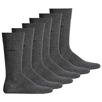 Abbildung von BOSS Herren Socken, Multipack RS Uni Colors CC, Finest Soft Cotton, Baumwoll Mix Grau 43 46 6er Pack (2x3P)