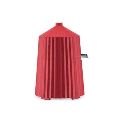 Abbildung von Alessi Plissé MDL07 R Design Elektrische Zitruspresse, aus Thermoplastischem Harz, Europäischer Stecker 80 W, Rot