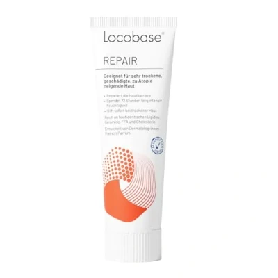 Abbildung von Locobase Repair Creme für sehr trockene, rissige und geschädigte Haut, 30g