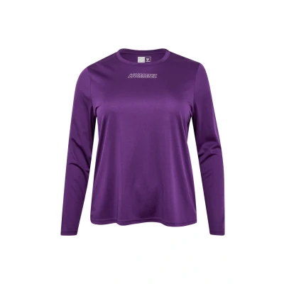 Abbildung von Hummel TE Curvy PLUS Langarmshirt, Damen, Größe: 42, Imperial purple