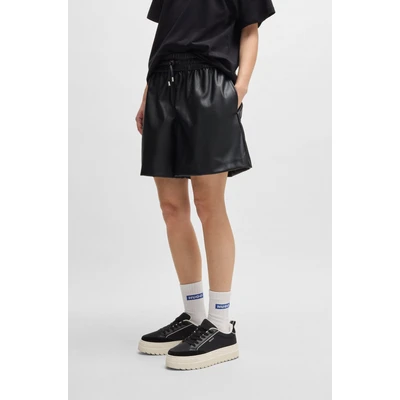 Abbildung von HUGO Henuka Shorts, Damen, Größe: 34, Black