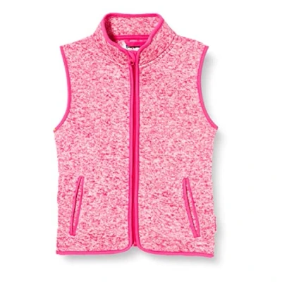 Abbildung von Playshoes Unisex Kinder Fleece Weste Outdoor Oberteil, pink Strickfleece, 80