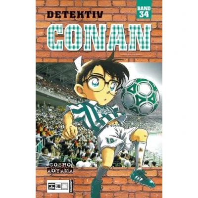 Abbildung von Detektiv Conan 34: Nominiert für den Max und Moritz Preis, Kategorie Beste deutschsprachige Comic Publikation Kinder / Jugendliche 2004