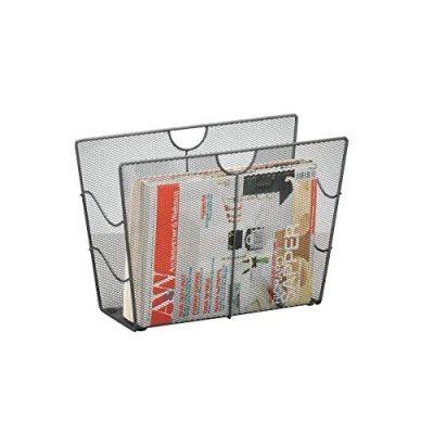 Abbildung von Zeller 17742 Zeitungsständer, Mesh / 39 x 17.5 27, anthrazit, 1 pack