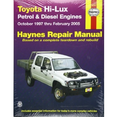 Abbildung von Toyota Hi Lux 4x4 &amp; 4x2 (97 05) Haynes Repair Manual (AUS): 97 05
