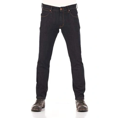 Abbildung von Wrangler Herren Larston Slim Jeans, Dark Rinse 90A, 29W / 32L