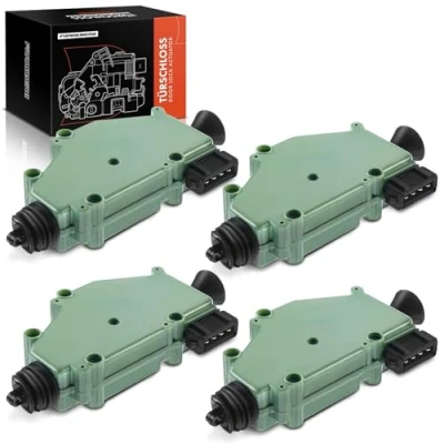 Abbildung von Frankberg 4x Stellmotor Zentralverriegelung Türschloss ZV 4 Polig Kompatibel mit Transporter III T3 1981 1992 IV T4 1990 2003 701959781 255959783A