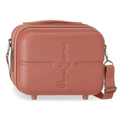 Abbildung von Pepe Jeans Highlight Kulturbeutel mit Umhängetasche, 29 x 21 15 cm, rot, 29x21x15 cms, Anpassbare Umhängetasche