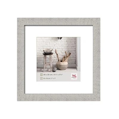 Abbildung von walther design Bilderrahmen hellgrau 30 x cm Home Holzrahmen HO330X