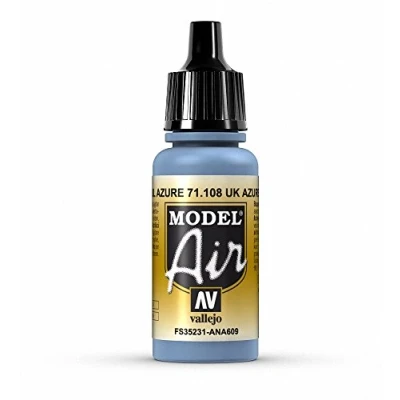 Abbildung von Vallejo Model Air Acrylfarbe, 17 ml Uk Azure