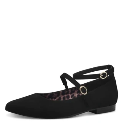 Abbildung von Tamaris Schaftballerina, Damen, Größe: 36, Black Schuhe