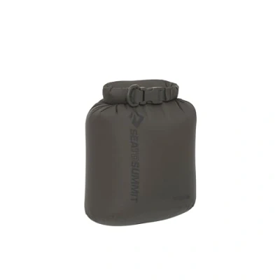 Abbildung von Sea to Summit Lightweight Dry Bag XS 3L wasserdichte Aufbewahrung Rollverschluss Recycling Gewebe Befestigung &amp; D Ring Wandern Paddelsport 17 x 13.3 21.3cm Beluga Grey 45g