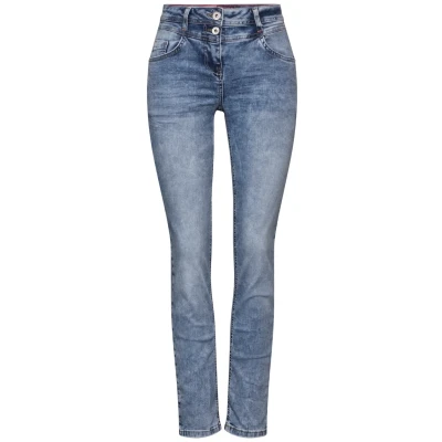 Abbildung von Cecil Jeans Slim Fit, Damen, Größe: 30x30, Blau