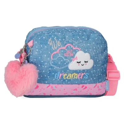 Abbildung von Enso Dreamer Umhängetasche Blau 20,5 x 16,5 6 cm Polyester von Joumma Bags, blau,