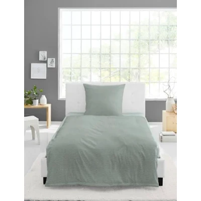 Abbildung von BIERBAUM Bettwäsche »Chic Uni«, Schickes Unidesign: Modern und elegant für jedes Schlafzimmer
