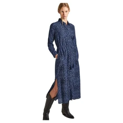 Abbildung von Pepe Jeans Damen Pazzi Kleid, Blau (Dulwich Blue), M