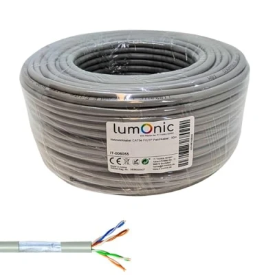 Abbildung von 50m Netzwerkkabel Patchkabel CAT5e F/UTP Ethernet Kabel CAT5 CAT.5e