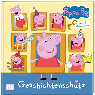 Abbildung von Peppa Wutz Gutenachtgeschichten: Geschichtenschatz: Mit 14 Vorlesegeschichten Für Kita Kinder