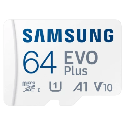 Abbildung von Samsung EVO Plus microSD Speicherkarte (2024) (inkl. SD Adapter) 64 GB