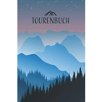 Abbildung von Tourenbuch: Das Gipfelbuch zum Ausfüllen und Tourenbuch Eintragen als Geschenk für Wanderer, Bergsteiger Bergsportler mit Platz 50 Touren ... wandern I Softcover 110 Seiten