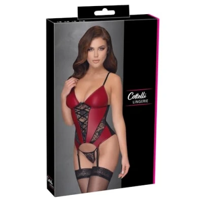 Abbildung von Cottelli LINGERIE Strapshemd 26328023041 Rot L