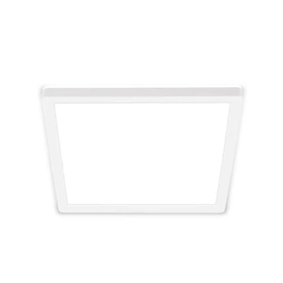 Abbildung von BRILONER LED Deckenlampe mit indirektem Licht, flach, neutralweißes Lampe, Deckenleuchte, Wohnzimmerlampe, Panel, Küchenlampe, Deckenbeleuchtung, 24x24x3 cm, Weiß