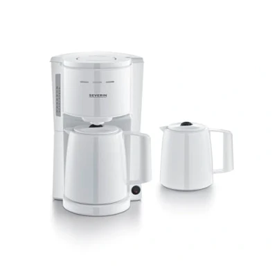 Abbildung von Severin Filterkaffeemaschine »KA 9309 mit 2 Thermokannen«, 1 l Kaffeekanne, Papierfilter, 1x4, zwei Theromkannen für doppelten Kaffeegenuss