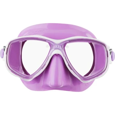Abbildung von Cressi Marea Mask Tauchen und Schnorcheln Maske, Flieder/Weiß, Einheitsgröße, Unisex