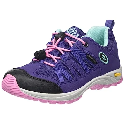 Abbildung von Brütting Ohio Low Traillaufschuh, lila/rosa/türkis, 40 EU