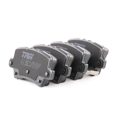 Abbildung von TRW COTEC GDB3408 Bremsbelagsatz mit akustischer Verschleißwarnung Bremssattelschrauben Zubehör HONDA: CIVIC 8 Hatchback, 9