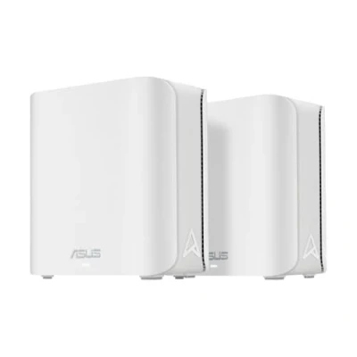 Abbildung von ASUS ZenWiFi BD4 Dualband WiFi 7 AiMesh Extendable Router 2er Set (3.6 Gbps, Abdeckung bis zu 455 m², Dual 2.5G Ports, VPN, Kindersicherung) weiß