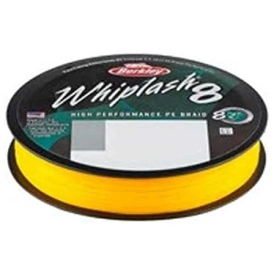 Abbildung von Berkley Whiplash 8 Geflochtene Schnur Gelb 150m 0.28mm (47.1kg)