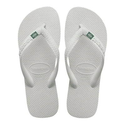 Abbildung von Havaianas Top Brasil, Bequeme, Robuste und Leichte Badelatschen, mit Rutschfesten Sohlen, Brasilien Flagge auf den Riemen, Unisex Erwachsene